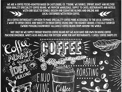 COFFEE MENU