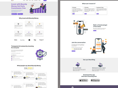 Banking Landing Page UI