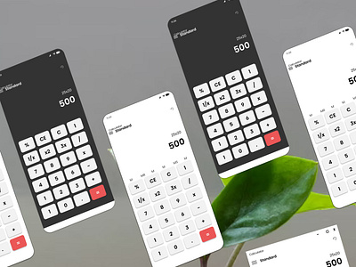 Calculator UI_ Daily UI 04 banking calculatior ui illustration uiux