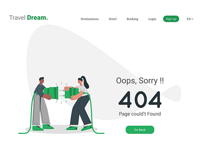 Error 404 Page UI 404 error page not found uiux
