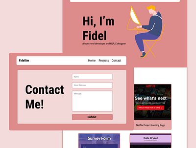 Portfolio Design portfolio web design website design