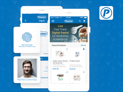 Pearson Dental Supply – An eCommerce App ecommerce app mobile app mobile app development