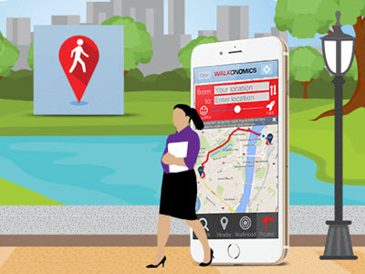 Walknomics Navigation & Maps maps navigation apps travel apps