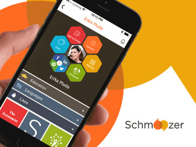 Schmoozer schmoozer app social networking apps