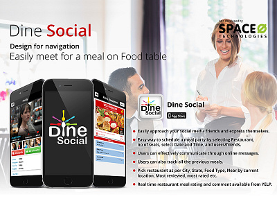 DineSocial App communication apps dinesocial app social networking apps