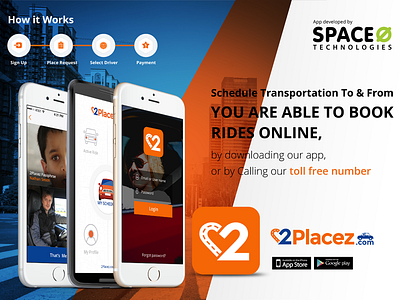 2placez 2placez app transport app travel app