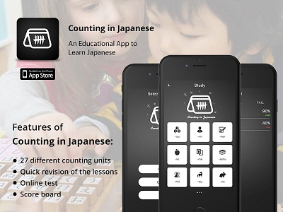 Counting In Japanese educational app language learning
