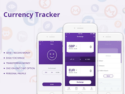 Currency Tracker currency tracker app mobile app wallet app