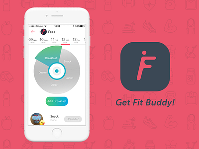 Get Fit Buddy fitness mobile app fitness tracker app sports fitness app