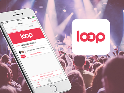 Loop: Party With Friends event planning app social networking app
