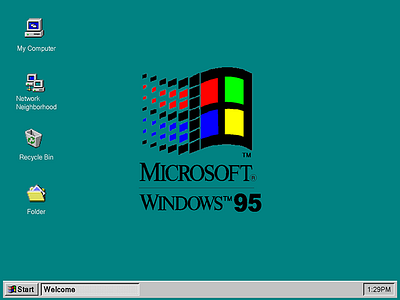 Windows 95 UI kit 95 nostalgic operating system ui ux vintage windows