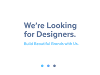 Looking for Designers