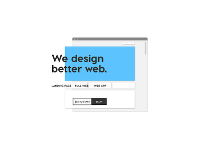 Better Web Icon atlanta blue design designcue start ui ux web