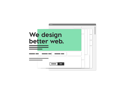 Better Web Icon 2 animation designcue icon landing page web web design