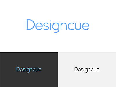 DesignCue wordmark explore design designcue designers logo word mark