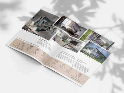 Brochure NLA Promotion - Intérieur branding brochure design icon immobilier print