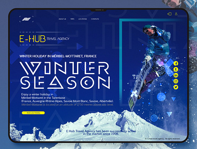 Winter Season art branding design icon illustraion illustration photoshop typography uidesign vector