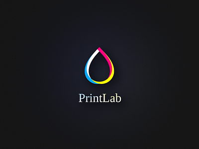 PrintLab. Logo template. For sale