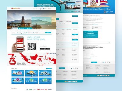 Ticket Booking Website UI