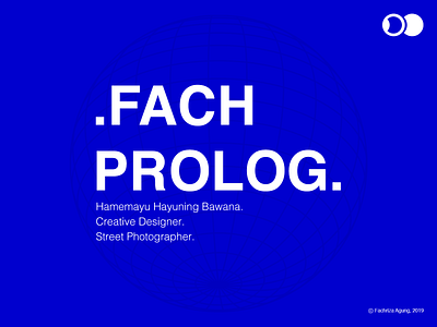 .FACH PROLOG. creative design creative direction design personal branding typography visual visual identity welcome shot