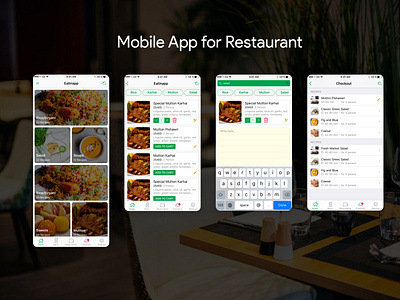 Restaurant Mobile App delivery app food food app mobile app restaurant restaurant app uiux ux
