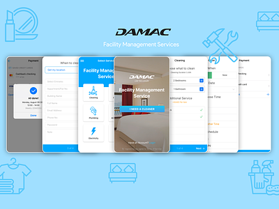 Damac Mobile App Desing