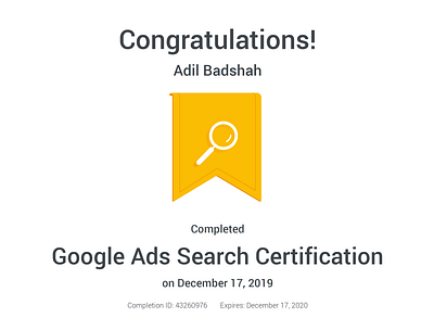 Google Ads Search Certification ads award certification congratulation congratulations google google ad banner search seo