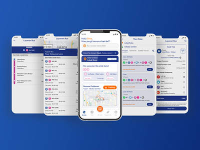 UI/UX Case Study: Tije Application Improvement application bus design study case tracking transportation ui uiux design ux