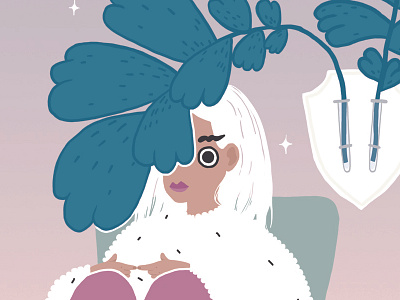 Mindful moment #1 cute design illustration nastia ginger