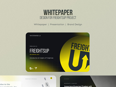 Whitepaper Design for FreightsUp Project | Presentation