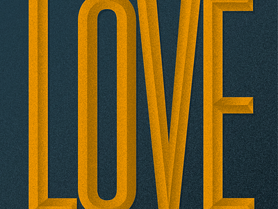 Love love typography