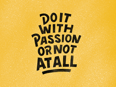 Do it typography design