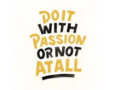 Do it no 2 design typography