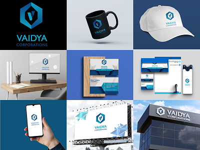 Corporate logo branding