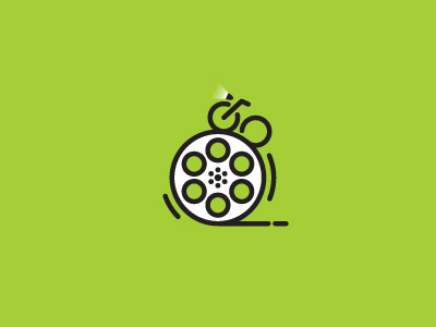 Bike Publication > Cinema alireza bakhshi bike cinema illustration logo publication vector بخشی علیرضا