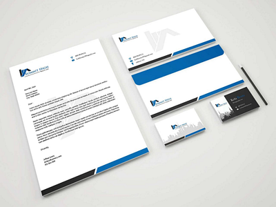 Summit High brand identity branding business card envelope graphic design icon illustrator letter head stationary design vector