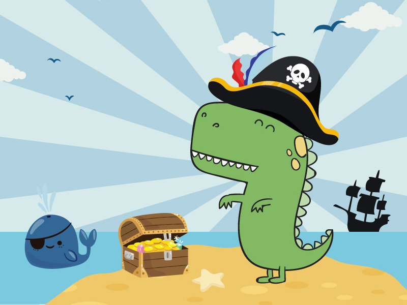 Dyno Pirate T-shirt t-shirt