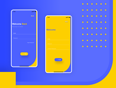 iOS log in sign up screens android app design icon illustration ios log in onboarding screens sign in sign up typography ui uidesign ux