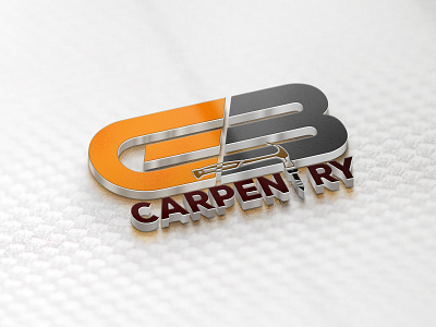 GB CARPENRTY LOGO animation book cover branding business card design graphic design logo social media banner typography