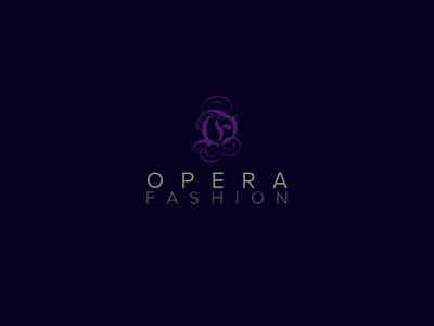 Opera Fashion- logo design⠀