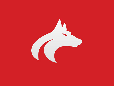 Wolf logo wolf
