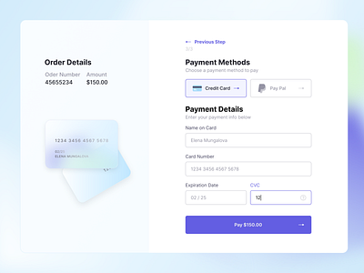 Payment UI Design