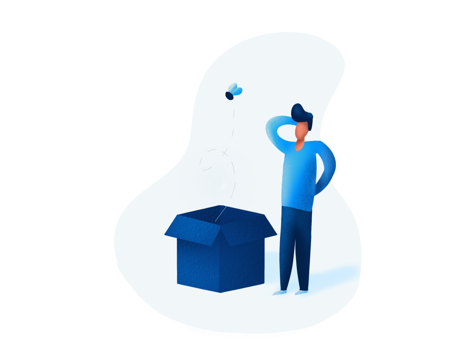 Empty Box by Pat Woodska on Dribbble