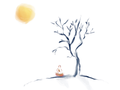Tree meditation buddha meditation mindfulness minimal minimalist monk tree zen