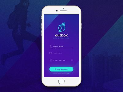 Daily UI #001 - Sign Up (app screen)