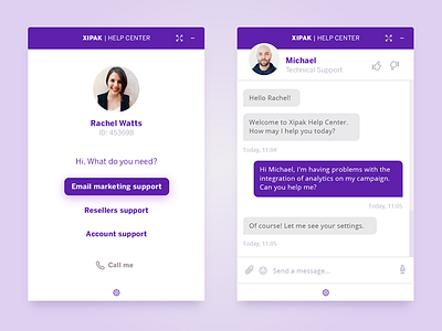 Daily UI #013 - Direct Messaging card challenge chat dailyui design direct interface message support ui