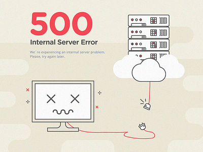 Error Screen 02 app design illustration screen error ui ux website