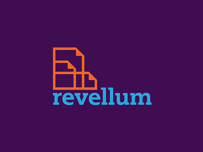 Revellum Papers drawing logo paper premium writing