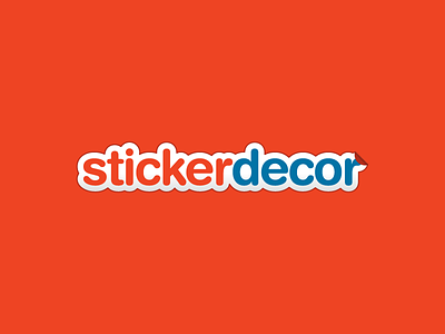 Sticker Decor decor identity logo stickers wall