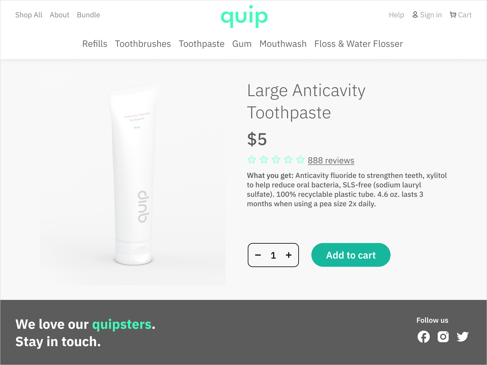 👄 Quip 🪥 toothpaste 🦷 by Stanislav Dovidenko on Dribbble